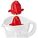 Ufesa Ex4936 Spremiagrumi Elettrico Per Agrumi Con 2 Coni Per Frutta Di Diverse Dimensioni, 25 W, 0.7 Litri, Bpa Free, Plastica, Colore Bianco / rosso - Foto miniatura 4