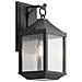 Lanterna Da Parete Media Da Esterno 1 Luce, Nero Invecchiato, Ip44, E27 - Foto miniatura 1