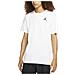 T-shirt Da Uomo Jumpman Embroidered Bianca Taglia L Cod Dc7485-100 - Foto miniatura 1