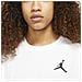 T-shirt Da Uomo Jumpman Embroidered Bianca Taglia L Cod Dc7485-100 - Foto miniatura 3
