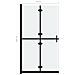 Parete Per Doccia Walk-in Pieghevole In Vetro Esg 70x190 Cm - Foto miniatura 2