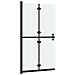 Parete Per Doccia Walk-in Pieghevole In Vetro Esg 70x190 Cm - Foto miniatura 4