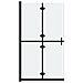 Parete Per Doccia Walk-in Pieghevole In Vetro Esg 70x190 Cm - Foto miniatura 1