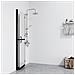 Parete Per Doccia Walk-in Pieghevole In Vetro Esg 70x190 Cm - Foto miniatura 5