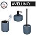 Spazzola Wc Avellino, Ceramica, Blu, - Foto miniatura 4