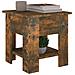 Tavolino Da Salotto Rovere Fumo 40x40x42 Cm Legno Multistrato - Foto miniatura 3