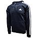 Essentials Fleece 3-stripes Gk9073, Uomini, Blu, L - Foto miniatura 3