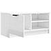 Mobile Porta Tv Bianco Lucido 80x35x45 Cm In Legno Multistrato - Foto miniatura 5