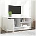 Mobile Porta Tv Bianco Lucido 80x35x45 Cm In Legno Multistrato - Foto miniatura 7