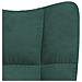 Sedia da Pranzo Verde Scuro in Velluto - Foto miniatura 3