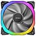 Ventola di Raffredamento Fusion 120 ARGB PWM 120 mm Illuminazione ARGB Colore Nero - Foto miniatura 3
