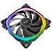 Ventola di Raffredamento Fusion 120 ARGB PWM 120 mm Illuminazione ARGB Colore Nero - Foto miniatura 7