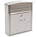 Compact E5737 Cassetta Postale Individuale In Acciaio Inossidabile, Cassetta Della Posta Da Esterno, Dimensione S (din A5), Inox - Foto miniatura 1