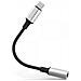 Mc-lightjack3.5 Adattatore Per Inversione Del Genere Dei Cavi Lightning 3.5mm Nero (lightning To 3.5mm Jack - Foto miniatura 1