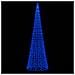 Illuminazione Albero di Natale su Pennone 1534LED Blu 500cm - Foto miniatura 2