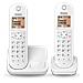 KX-TGC412FRW telefono Telefono DECT Identificatore di chiamata Bianco - Foto miniatura 2