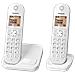 KX-TGC412FRW telefono Telefono DECT Identificatore di chiamata Bianco - Foto miniatura 1