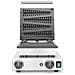 Waffle Da Passeggio, 230v / 1750w, 314x417x (h) 229mm - Foto miniatura 1