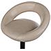 Set Di 2 Sedie Alte Peoria Pelle Sintetica Beige Chiaro - Foto miniatura 6