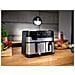 Dual Easy Fry & Grill EY905D Doppia 8,3 L Indipendente 2700 W Friggitrice ad aria calda Acciaio inox - Foto miniatura 4
