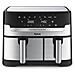 Dual Easy Fry & Grill EY905D Doppia 8,3 L Indipendente 2700 W Friggitrice ad aria calda Acciaio inox - Foto miniatura 2