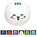 Lampada Notturna Da Tavolo Per Bambini Morbida In Silicone Rgb Touch Led Gatto - Foto miniatura 1