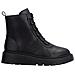 Black Casual Closed Ladies Mid Height Boots Stivaletti Pelle Scarpe Donna Nero Eu 38, 70450-00 - Foto miniatura 3
