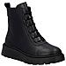 Black Casual Closed Ladies Mid Height Boots Stivaletti Pelle Scarpe Donna Nero Eu 38, 70450-00 - Foto miniatura 1
