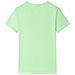 Maglietta per Bambini Verde Neon 116 - Foto miniatura 2
