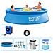 Piscina Fuori Terra - In Giro - 305x76 Cm - Blu - Include Accessori Coordinati A533 - Foto miniatura 1