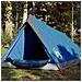 Tenda da Campeggio per 2 Persone Blu Impermeabile - Foto miniatura 1
