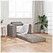 Divano Letto a Pavimento 2-in-1 Tortora 98x71x83 cm Tessuto - Foto miniatura 3