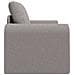 Divano Letto a Pavimento 2-in-1 Tortora 98x71x83 cm Tessuto - Foto miniatura 6