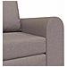 Divano Letto a Pavimento 2-in-1 Tortora 98x71x83 cm Tessuto - Foto miniatura 8