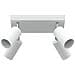 Faretto da soffitto 4 vie regolabile bianco GU10 - Foto miniatura 1