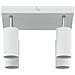 Faretto da soffitto 4 vie regolabile bianco GU10 - Foto miniatura 6