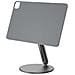 Ipad Pro 11' 2024 2025 Supporto Da Tavolo In Alluminio Ruotabile A 360°, Grigio - Foto miniatura 5