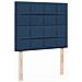 Giroletto a Molle con Materasso Blu 120x190 cm in Tessuto - Foto miniatura 9