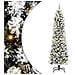 Albero di Natale snodato Bianco 240 cm PVC - Foto miniatura 1