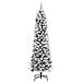 Albero di Natale snodato Bianco 240 cm PVC - Foto miniatura 5