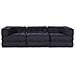 Cuscino 3 pcs Antracite 70 x 70 x 54 cm Poliestere - Foto miniatura 5