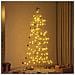 Albero di Natale in metallo con supporto Oro 180 cm - Foto miniatura 4
