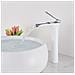 Rubinetto per lavabo da bagno, Blackswan, Cascada tipo M56, modello bianco /cromo, misura 29 cm - Foto miniatura 2