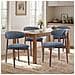 Set Da 2 Sedie Da Pranzo Robuste Ed Eleganti, Stile Nordico Minimalista, Ideali Per Sala Da Pranzo E Cucina Blu - Foto miniatura 7