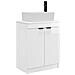 Mobile da bagno con lavabo Bianco Lucido 54 x 35 x 83 cm - Foto miniatura 1