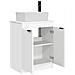 Mobile da bagno con lavabo Bianco Lucido 54 x 35 x 83 cm - Foto miniatura 4