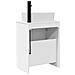 Mobile da bagno con lavabo Bianco Lucido 54 x 35 x 83 cm - Foto miniatura 6