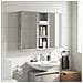 Armadio da bagno a muro Grigio Cemento 20 x 10 x 60,5 cm - Foto miniatura 4