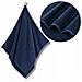 Asciugamano Liczi 2 - 70x140 cm - Blu scuro - Morbido - Elevata capacità di assorbimento - Oeko-Tex - Foto miniatura 1