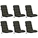 Cuscini per Sedia Alta in 6 Pezzi VIANEN 6 pcs 100% Poliestere - Foto miniatura 1